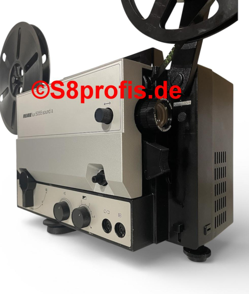 Super 8 Filmprojektor, Tonfilmprojektor Revuelux 5055 sound a